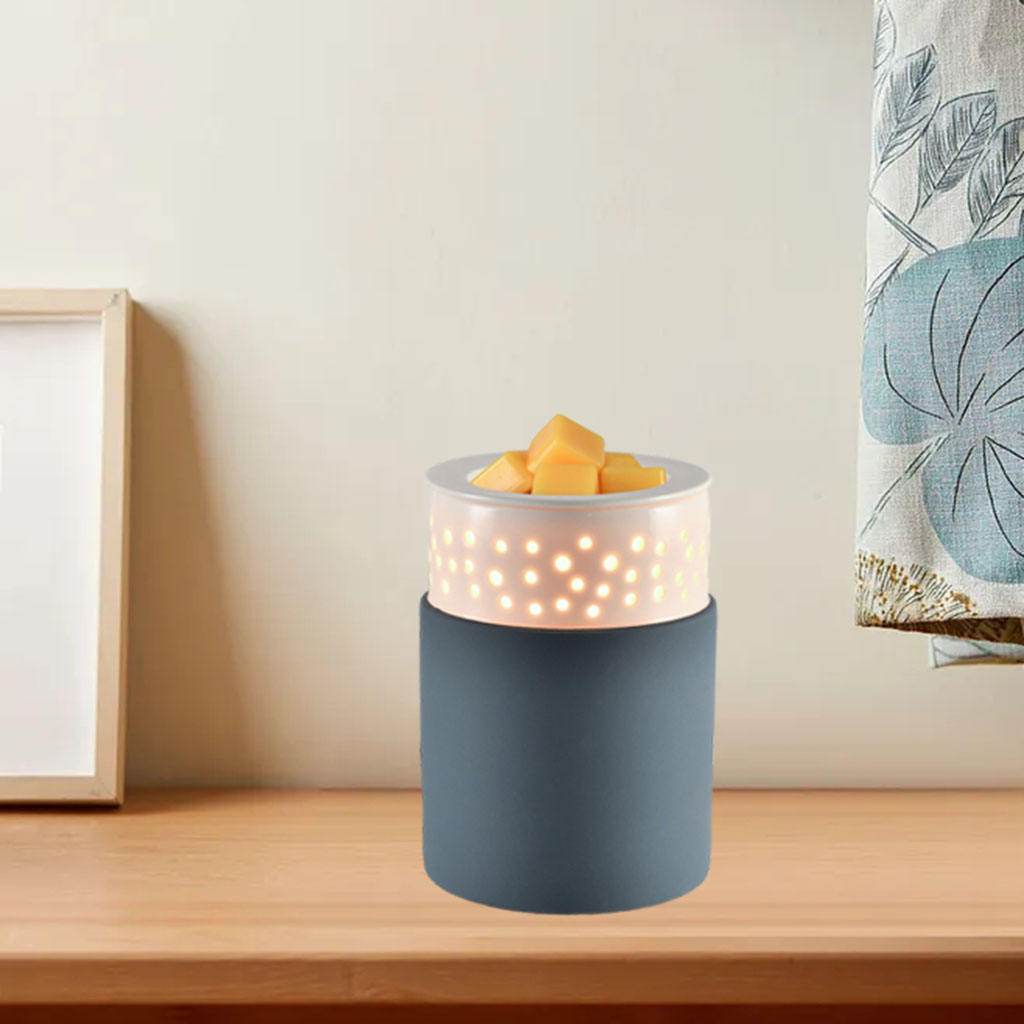 Ceramic Electric Wax Melt Warmer Aroma Lamp Night Light Decorative Fragrance Candle Burner Scented Oil Warmer