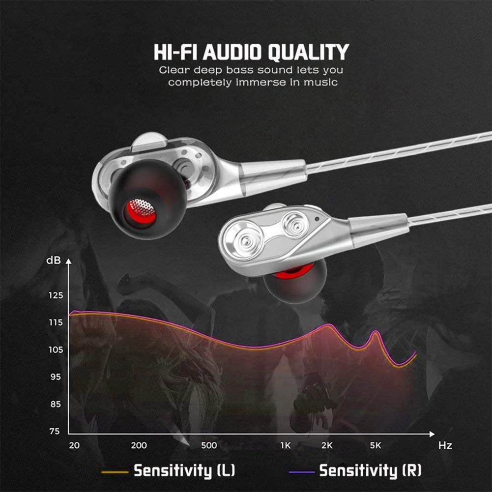 3.5mm Mobile Phone And Computer Universal Headset With Microphone Dynamic Stereo Headset With HiFi 3.5mm Mobile Phone And Computer Universal Headset With Microphone Dynamic Stereo Headset With HiFi