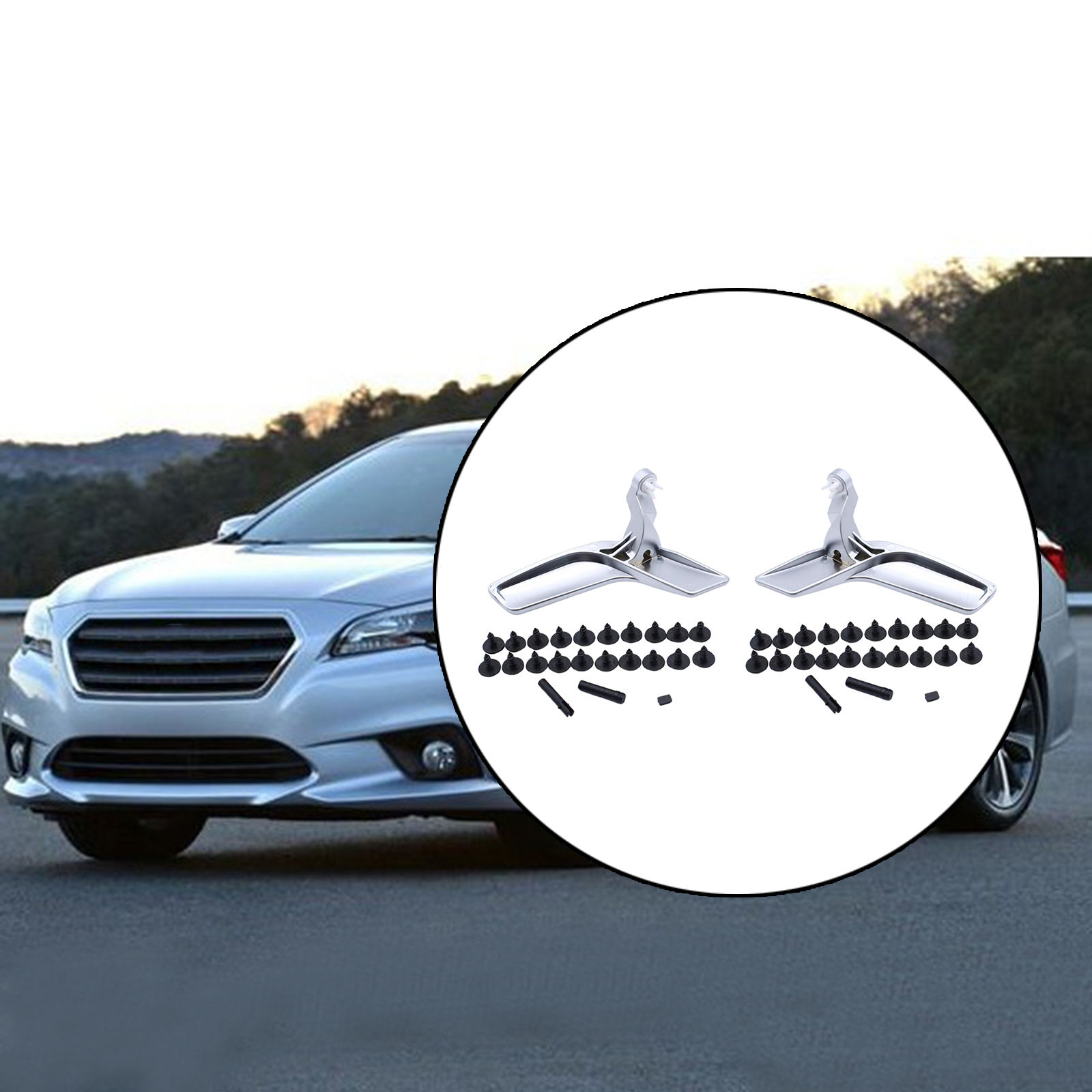Interior Door Handles 2047202663 Replace C350 C300 GLK300 GLK250 C250 C400 Body Trim Car Parts Inside Handlebar for Benz