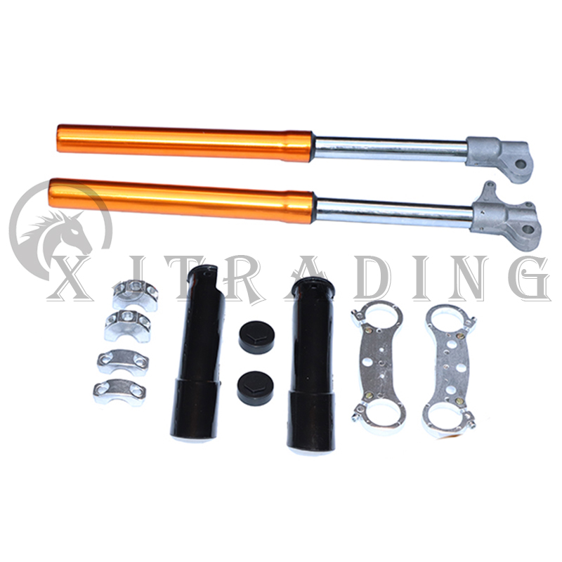 Motorrad 540mm Vor Den Kopf Stoßdämpfer Gabel Suspension montage Für Kleine Apollo 47cc 49cc Dirt Pit Bike Motocross – Detail 7