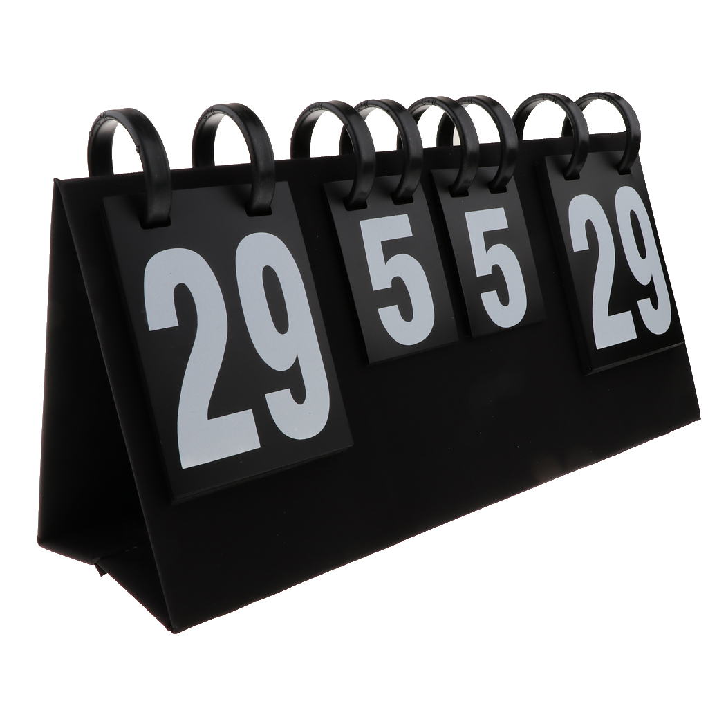 Portable     Table     Top     Flip     Multi     Scoreboard     for    