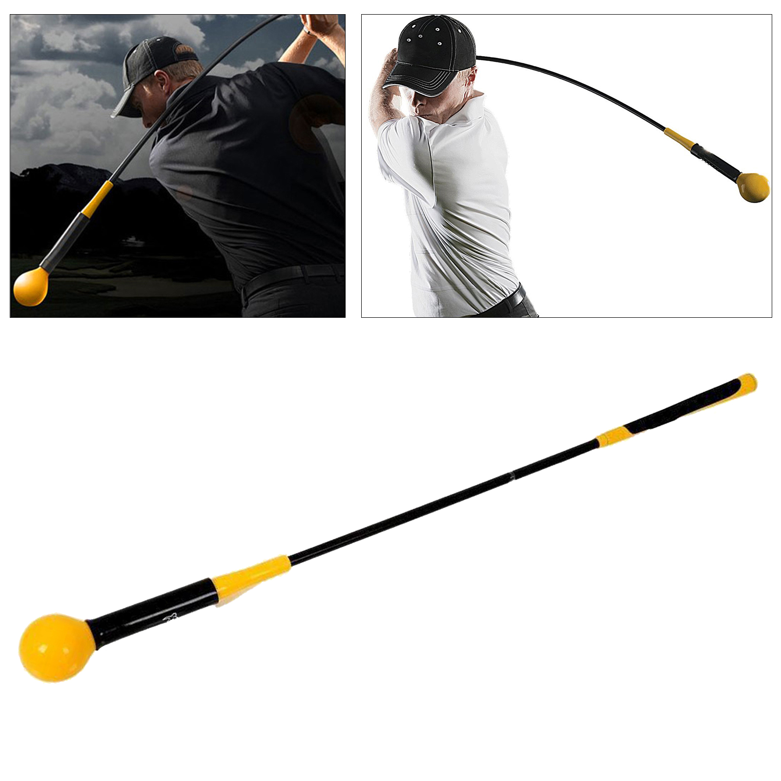 Golf Swing Trainer Power Strength Tempo Flex Training Practice Stick Tool