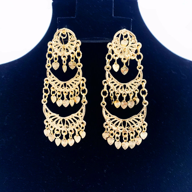 Buy 22Kt Gold Simple Bengali Hoop Earrings 78VW6602 Online from Vaibhav  Jewellers