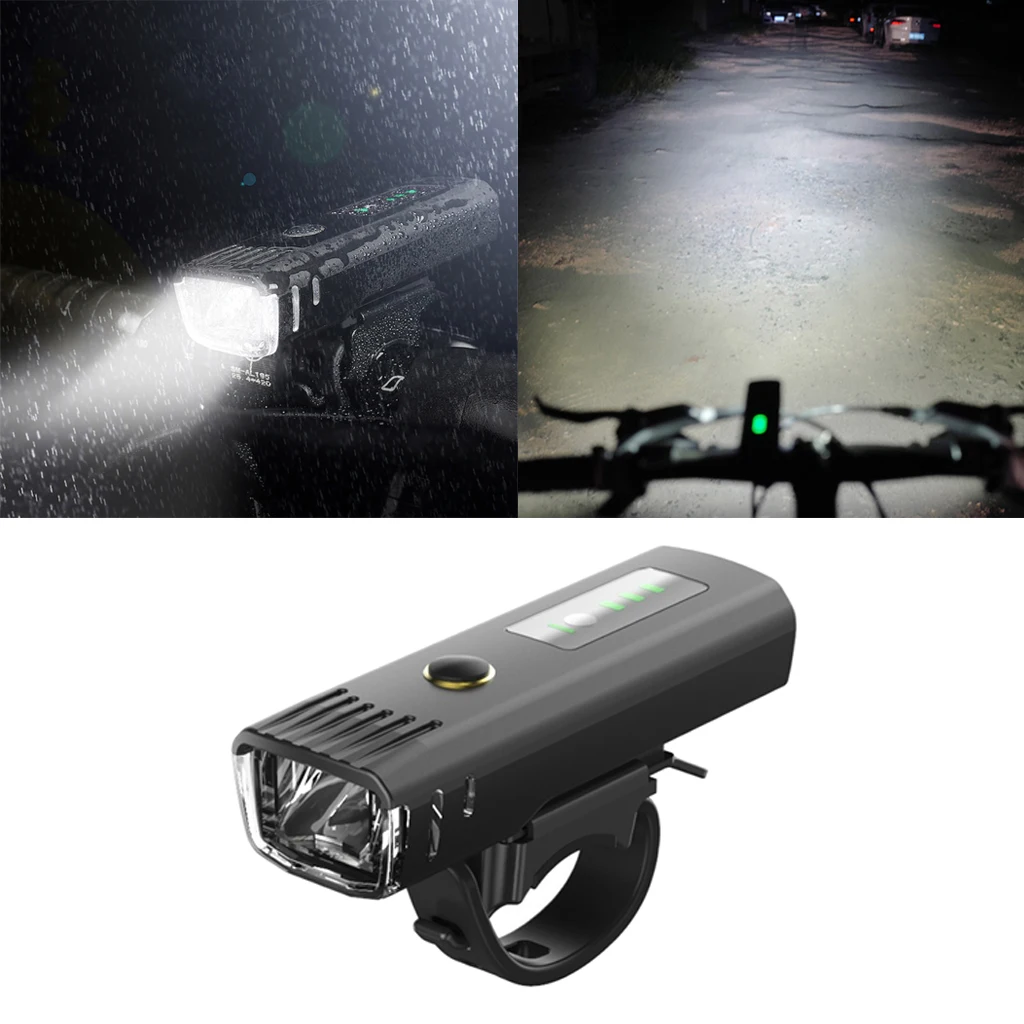 Ultra Powerful LED Front Light  Lamp USB Rechargeable Front Light ATV And Hybrid