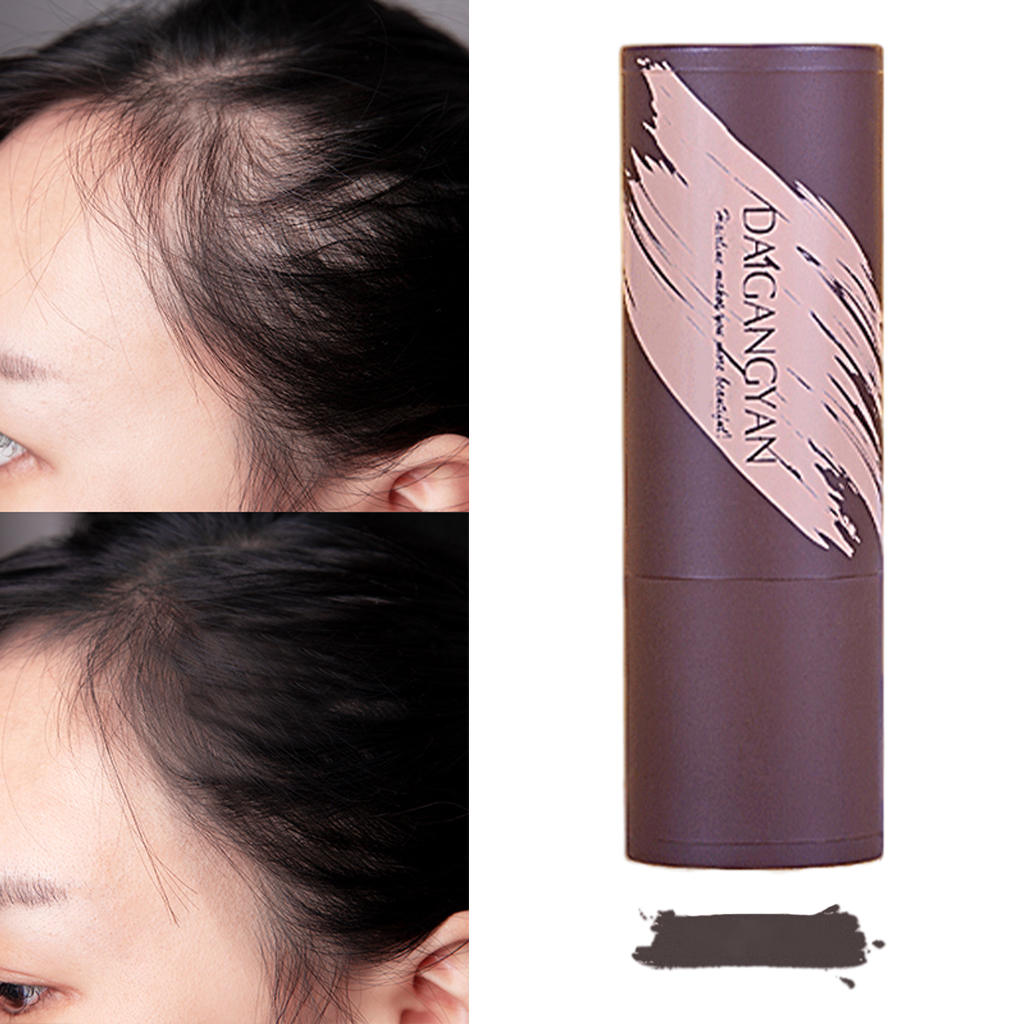 Portable Hairline Powder Hair Touch up Instant Coverage Highly Pigmented Natural Touchup for Thinning Hair Men Women 1.1G
