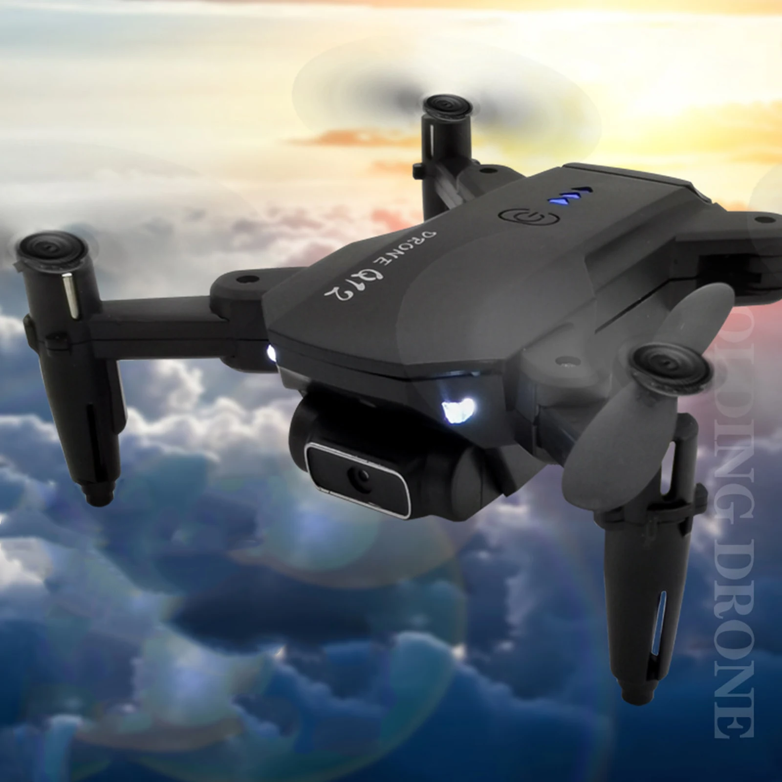HD Drone Pro FPV Foldable Mini Selfie RC Quadcopter Mini Drone Selfie