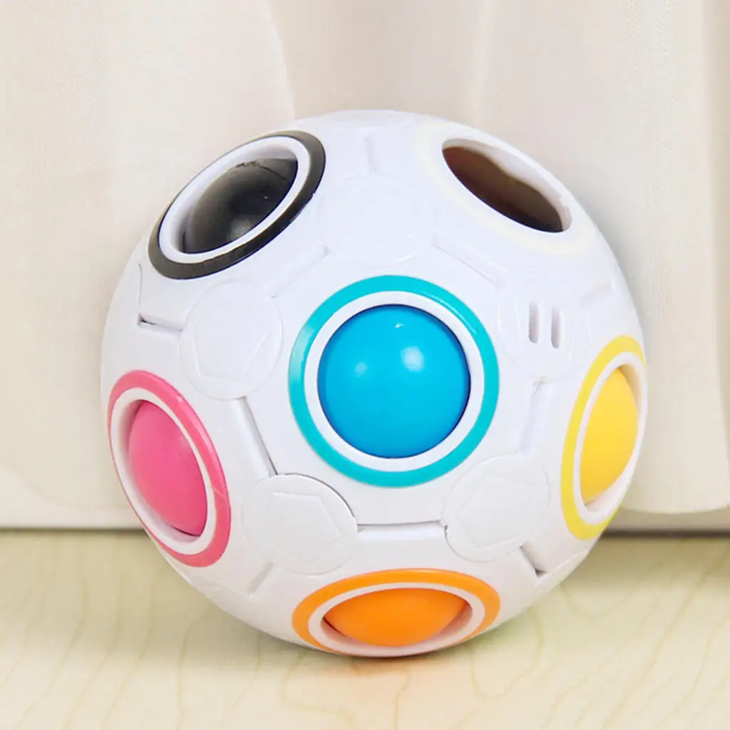  Ball 3D Puzzle Soccer Brain Teaser Kids Stress Relief Anti Anxiety Toy