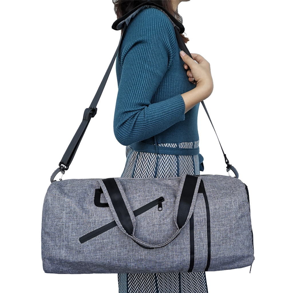 Oversized Foldable Sports Gym Bag With Shoes Compartment Gym Yoga Pack