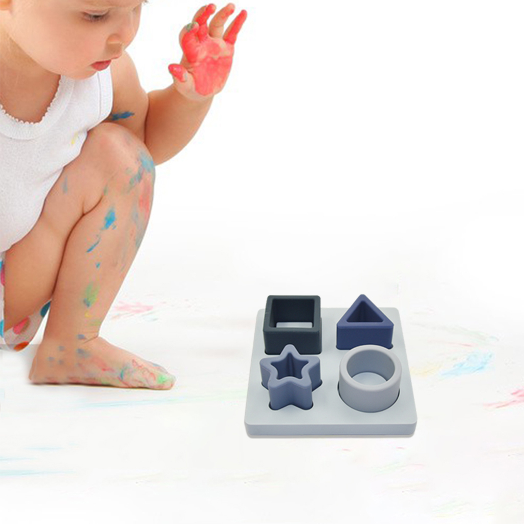Modern Puzzles Toys Stacking  Development Easy Handle Baby Gifts