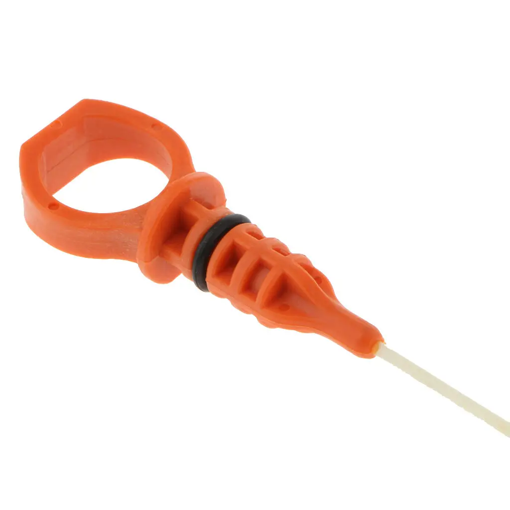 Orange Automotive Car Engine Oil Level Dipstick Replacement Universal 590mm