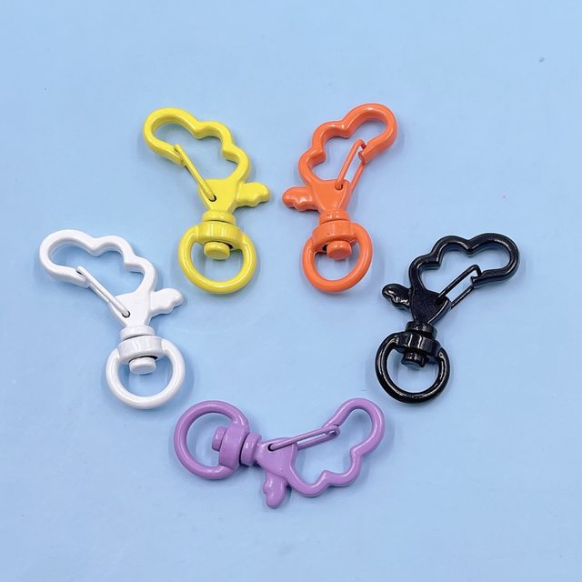Lot De 300 Fermoirs Mousqueton Et Anneaux Saut - Argent - Pour Fabrication Bijoux DIY - Taille 8x14mm Et 6.5mm