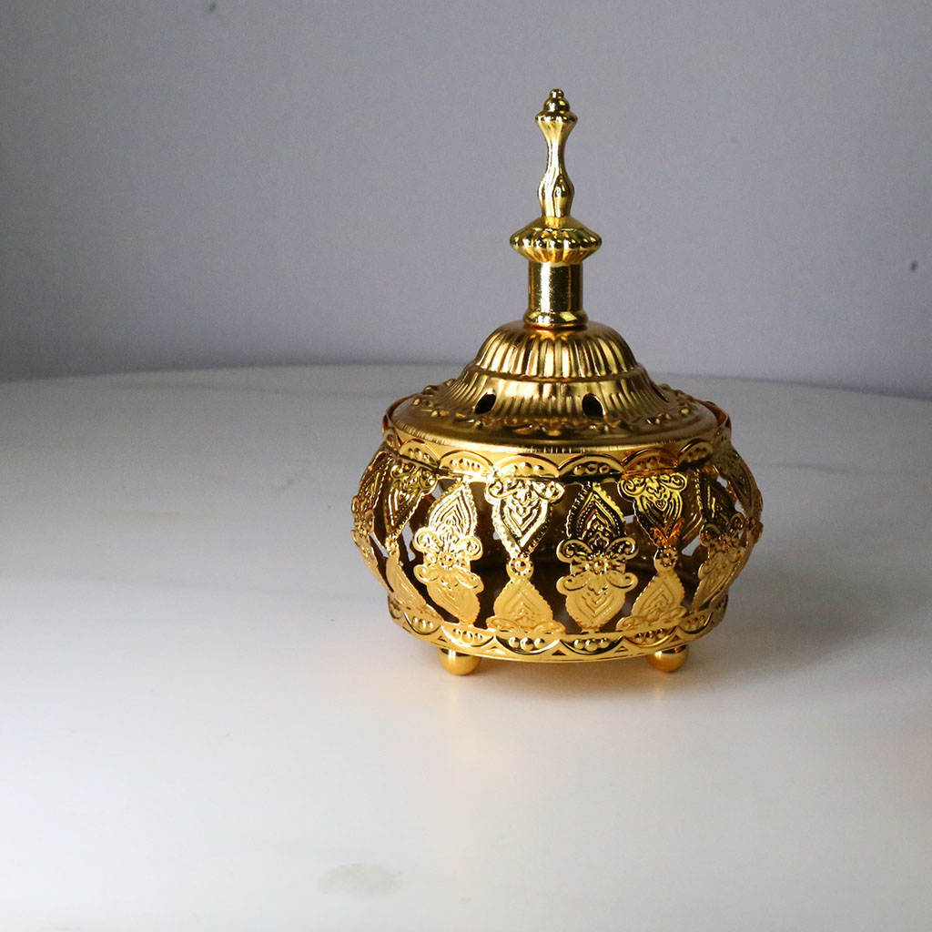 Arabian Incense Burner Buddhism Incense Holder Censer Home Bedroom Meditation Room Decoration