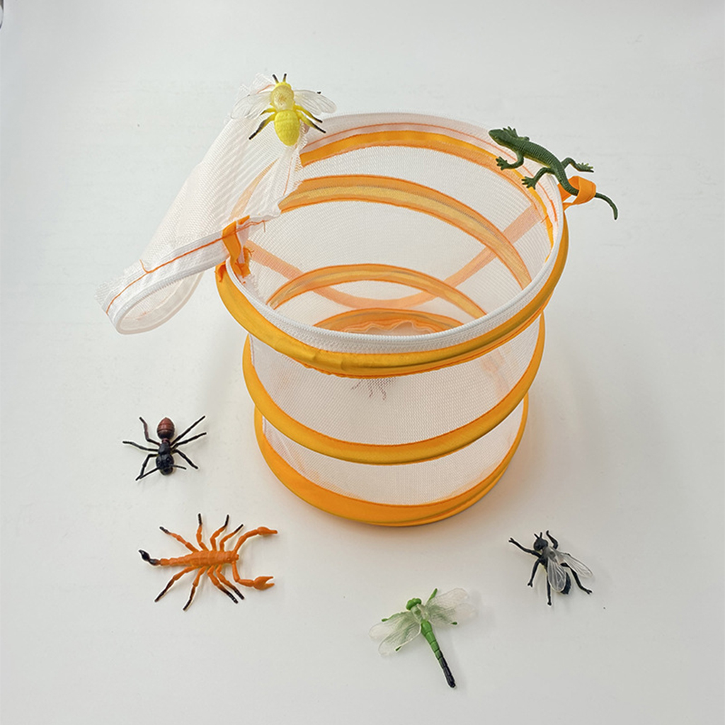 Insect and Butterfly Habitat Cage Terrarium -up with Top Windows Butterfly Habitat for Summer Exploreration Ages 3+