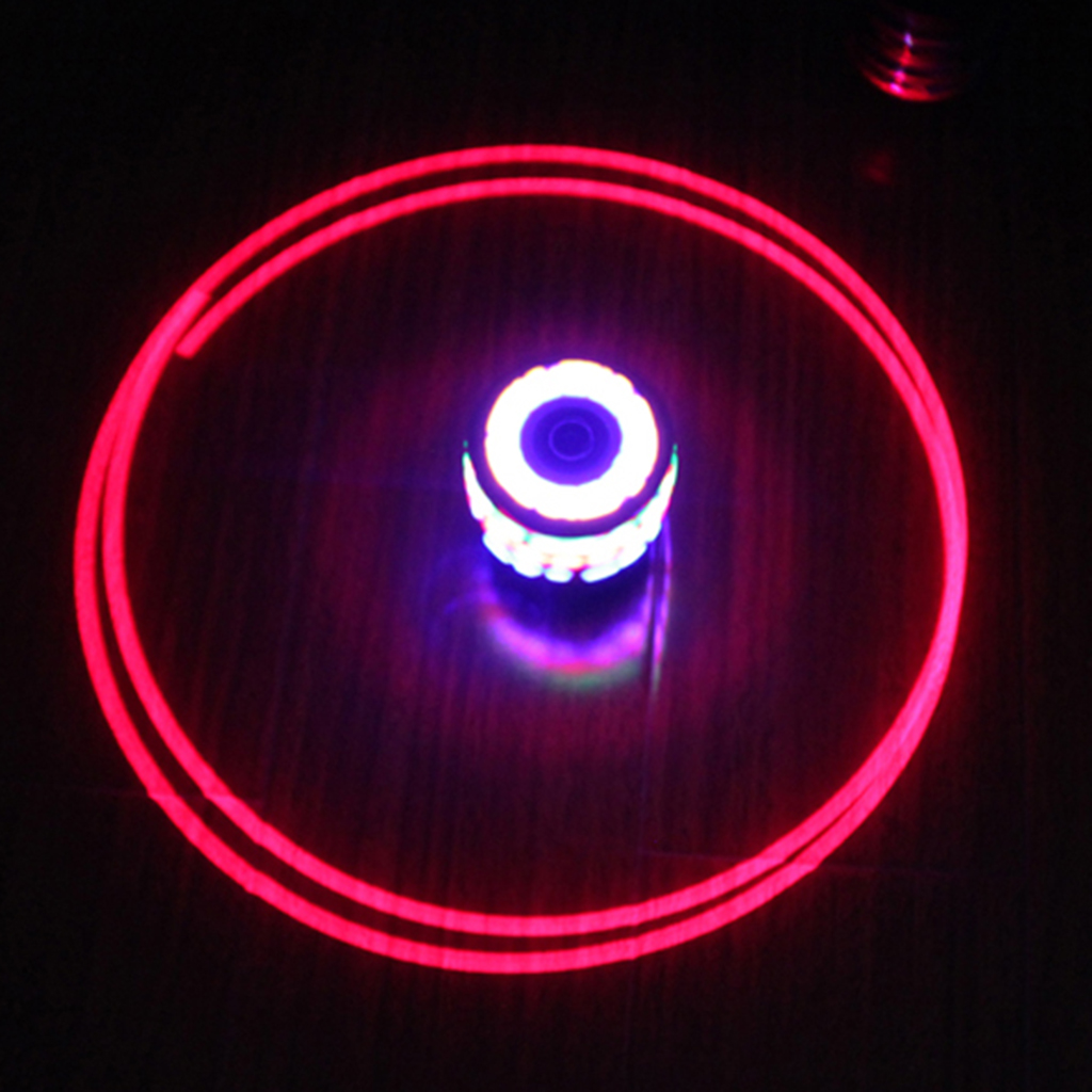 Kids Super Cool Spinning Top Gyro Gyroscope LED Flash Music Spinning Finger Toy Kids Outdoor Tops Play Toy