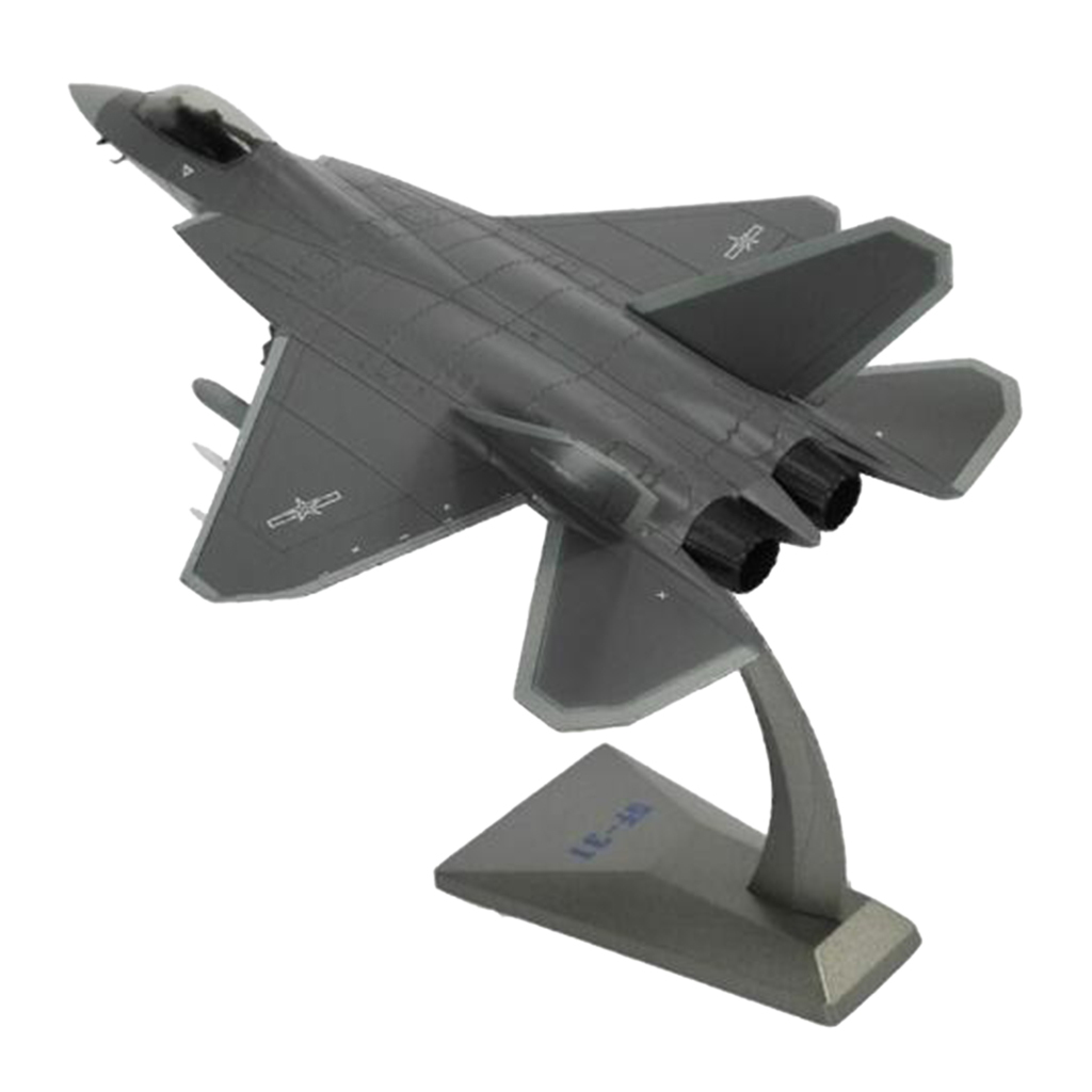 1:72 J-31 Aircraft Fighter Plane Diecast Model Table Decoration Collections