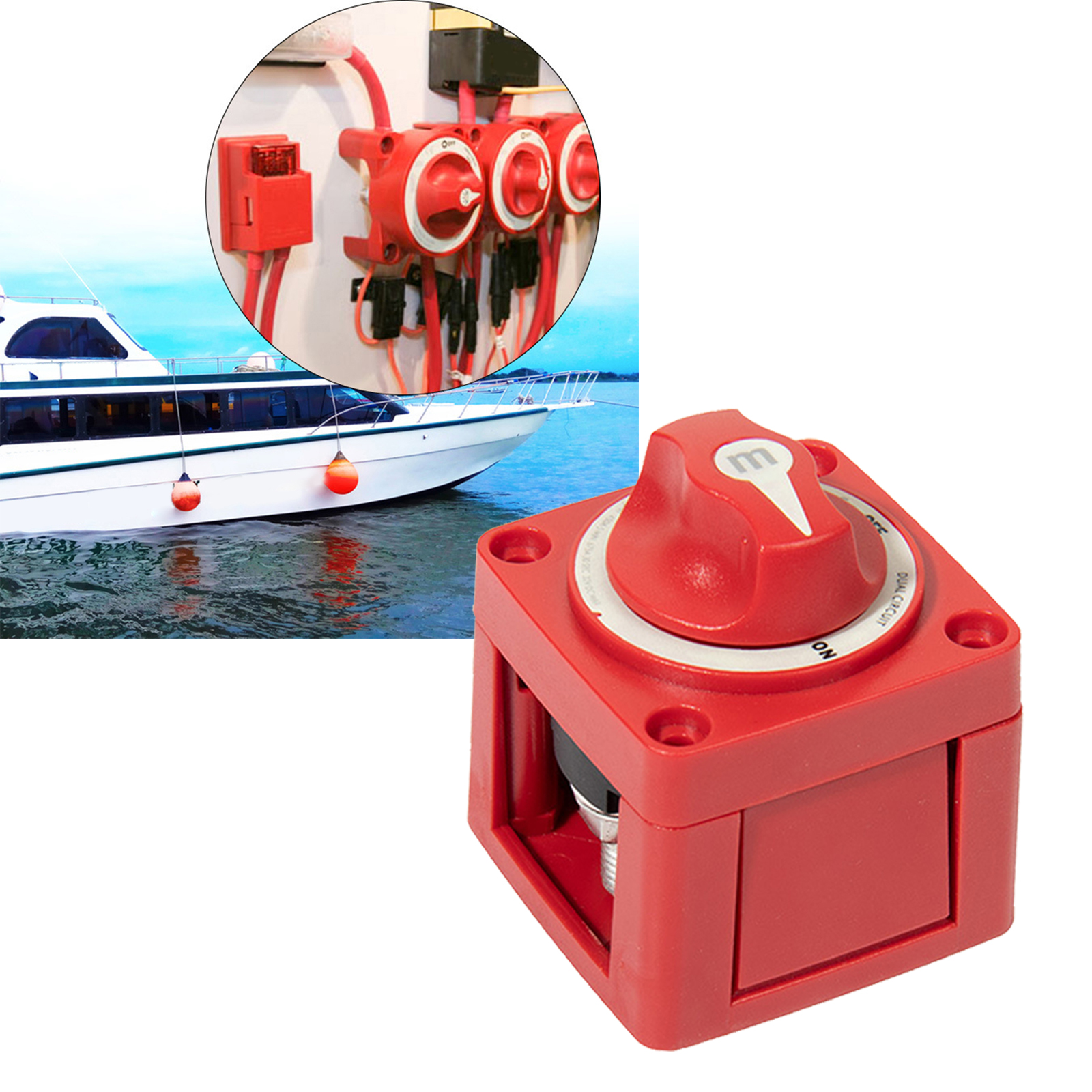 300/1250 Amp Battery Switch Battery Power On/ff Switch Car Vehicle Boat