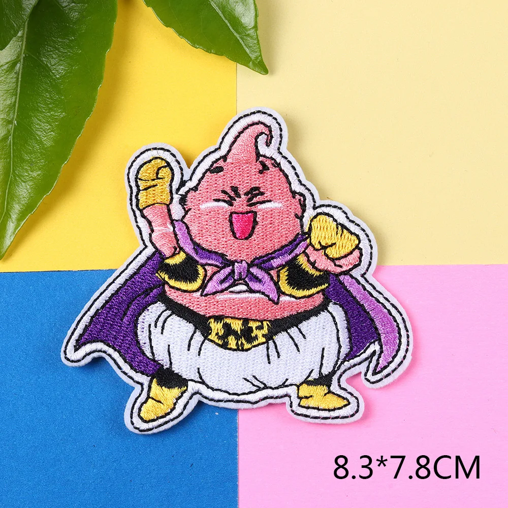 Dragon Ball Z patches Embroidery cartoon clothing stickers anime cartoon clothes patches Garment stickers embroidery stickers stitching material online