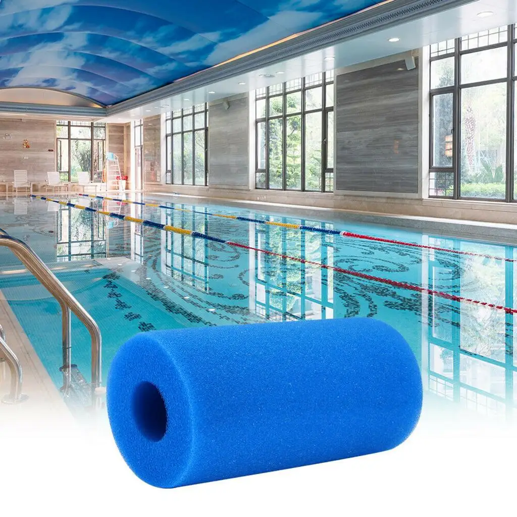 For Intex Type A Reusable Swimming Pool Filter Foam Cartridge 20x10cm