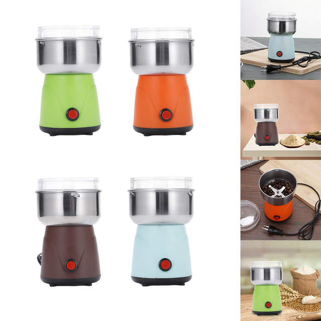  150W Small Electric Grinder Machine,Grain grinder,Ultra Fine  Dry Food Grinder,multifunction smash machine household electric grain  grinder,Coffee Bean Grinder for Daily Use : Home & Kitchen