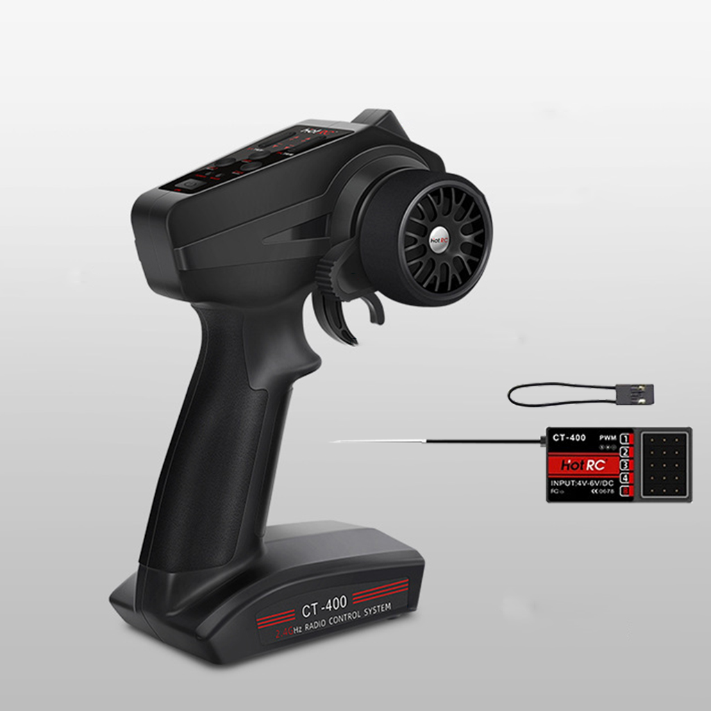 2.4G Radio Transmitter with Receiver Radio System Remote Controller for RC Car Tanks Truck Buggy Model