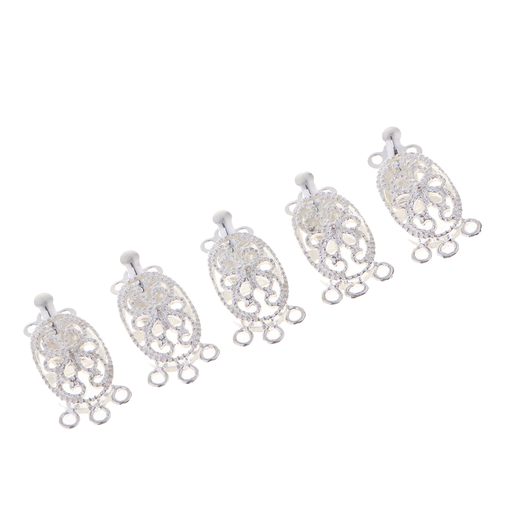 5Pcs Stainless Steel Push Charms for Bracelets DIY Jewelry Making Crafts