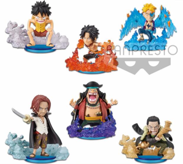 one piece luffy shanks and ace