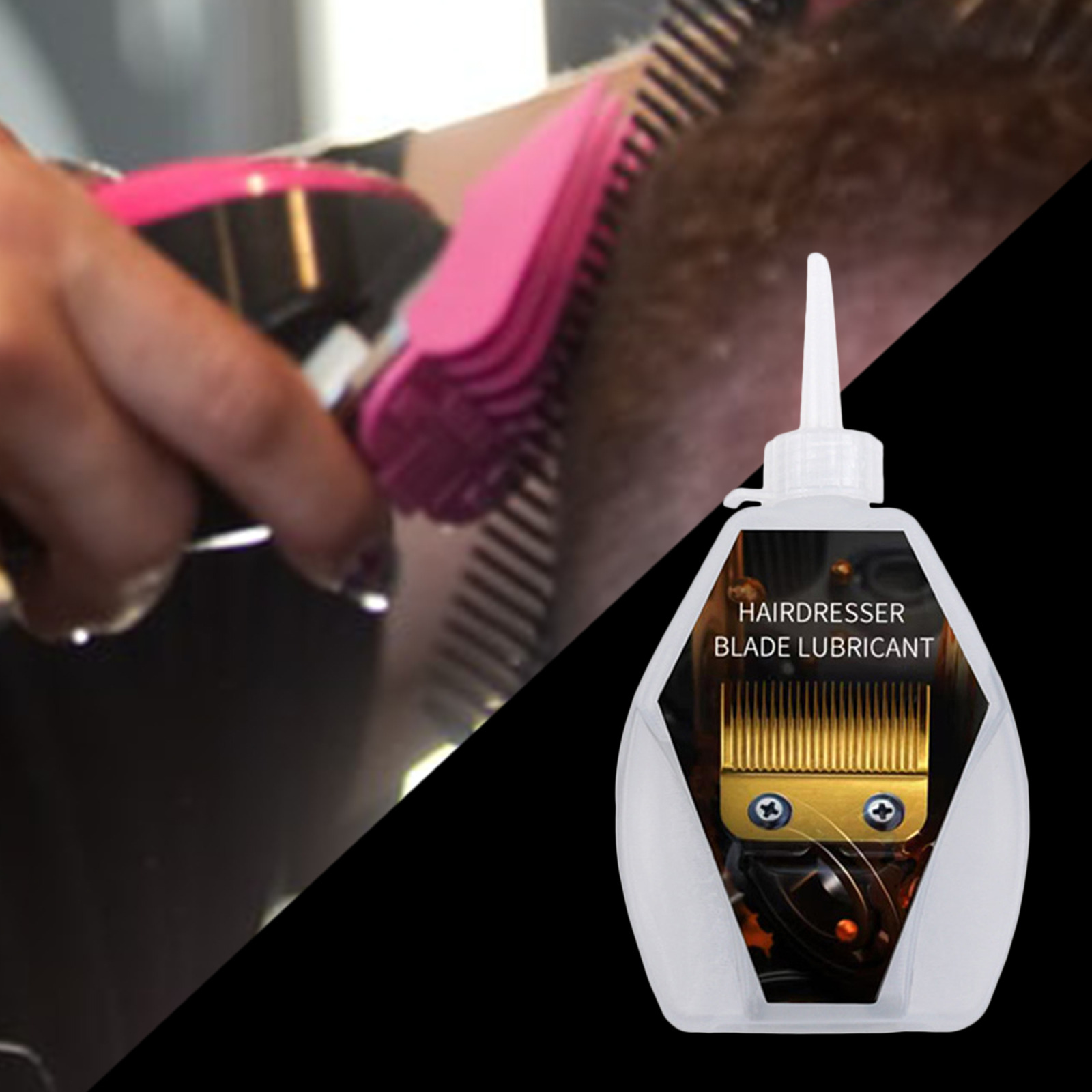 Lubricating Oil for Hair Clippers, Electric Shaver Hair Trimmer Oil, Straight Razor Lubricant Repair Oil