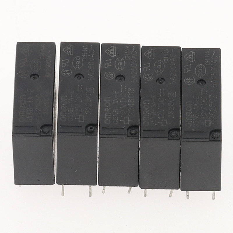 Description Picture 6 of item5PCS 5V 12V 24V Power Relays G5NB-1A-E- 5VDC 12VDC 24VDC 5A 250VAC 4PIN
