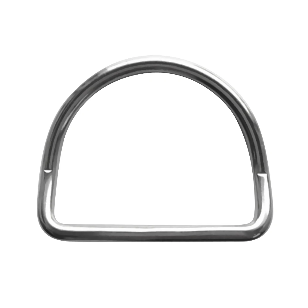 1 Pc Scuba Bent D Ring for 2 inch/50mm Webbing Belts Marine Grade 316 Stainless Steel Diving Accessory