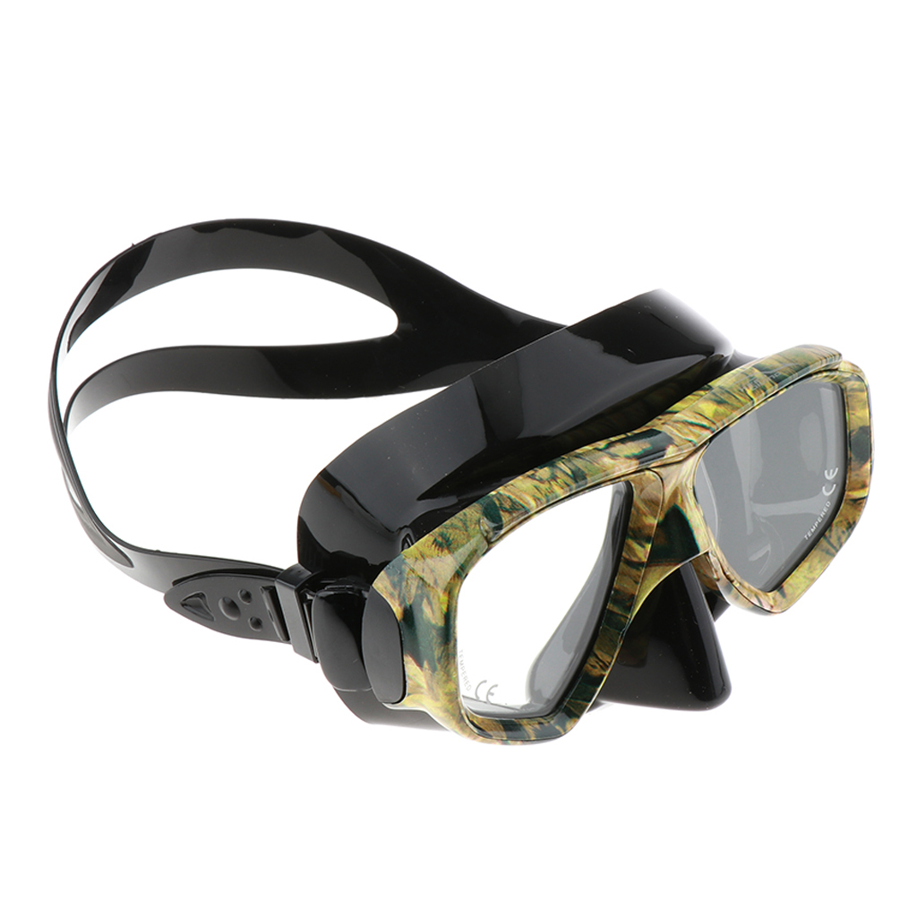 Snorkel Diving  with Silicone Frame And Adjustable Strap for The