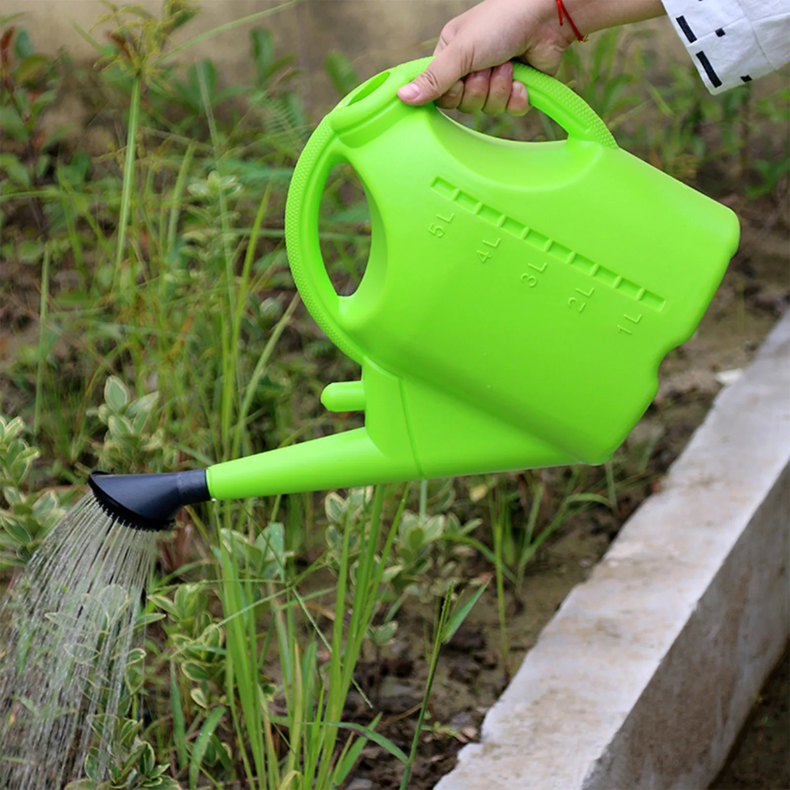 5L large capacity long-mouth gardening watering bottle Water Cans Plant Pot Bottle Watering Device Garden Tool Small Hole