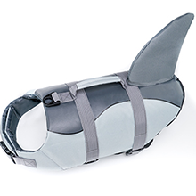 shark dog life jacket