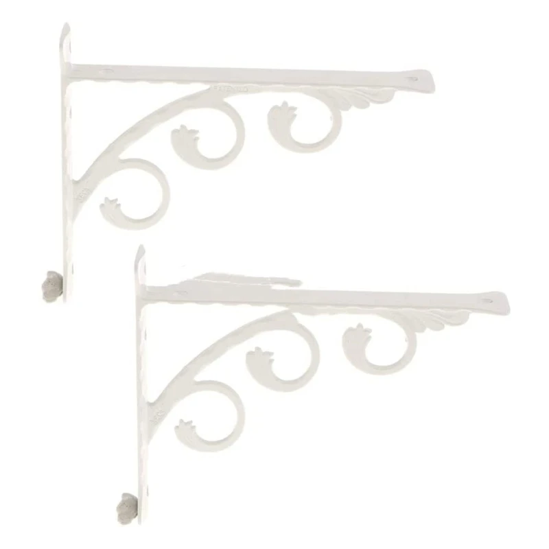 par ângulo direito metal flutuante prateleira suportes de parede suportes para diy mesa trabalho banco estantes espaço