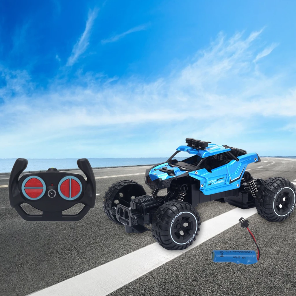 2.4G Radio Control RC Crawler High Speed Mountain Road All Terrains Vehicle Rock Climbing Buggy Truck Electric RTR for Kids