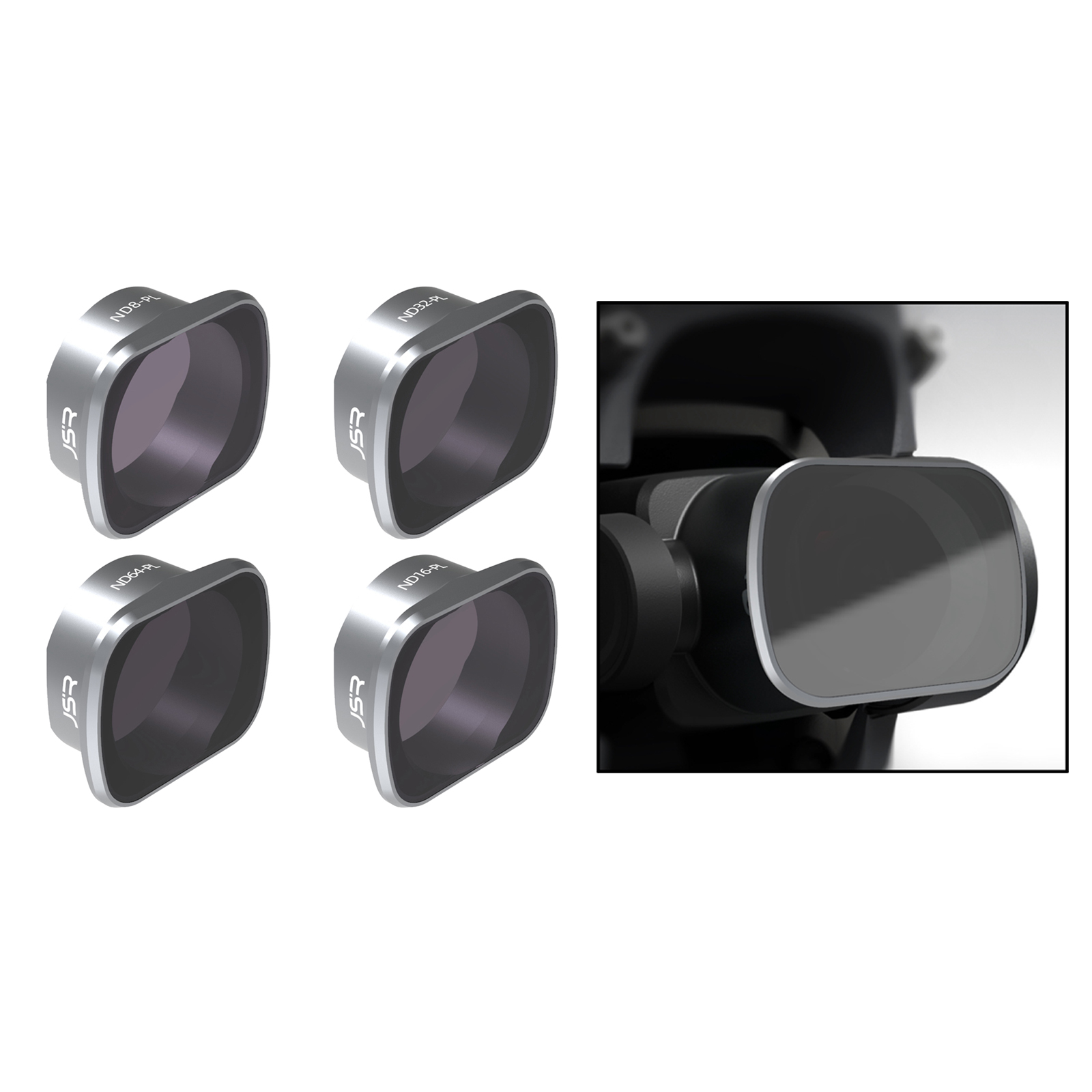Lens Filters ND8 ND16 ND32 ND64 Kit for DJI FPV Combo Durable Accessory