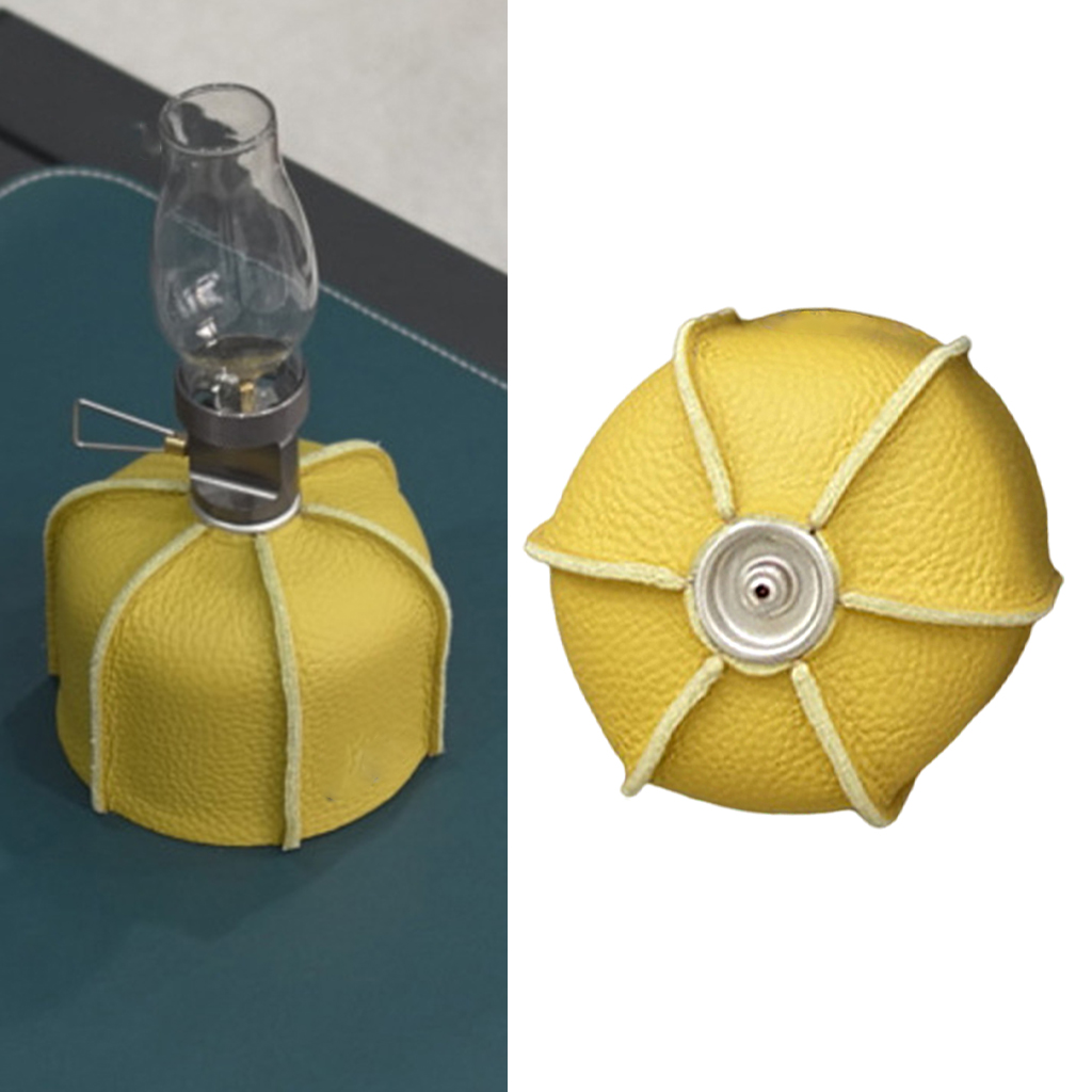 450G/230G PU Leather Gas Tank Protective Case Fuel Cylinder Canister Storage Bag Outdoor Camping Picnic Tank Covers