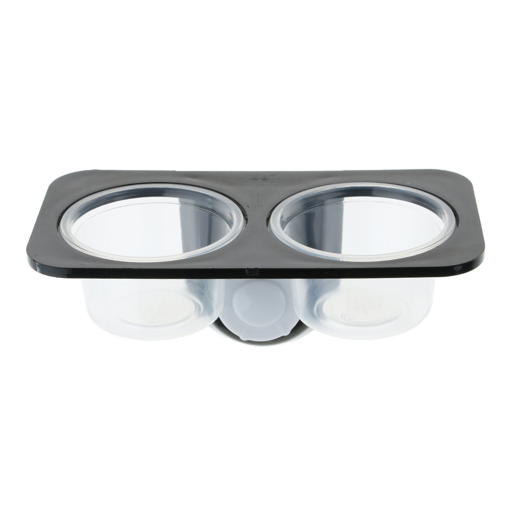 Reptiles Lizard Feeder Food Bowl Anti-escape Dish With Suction Cup Basin