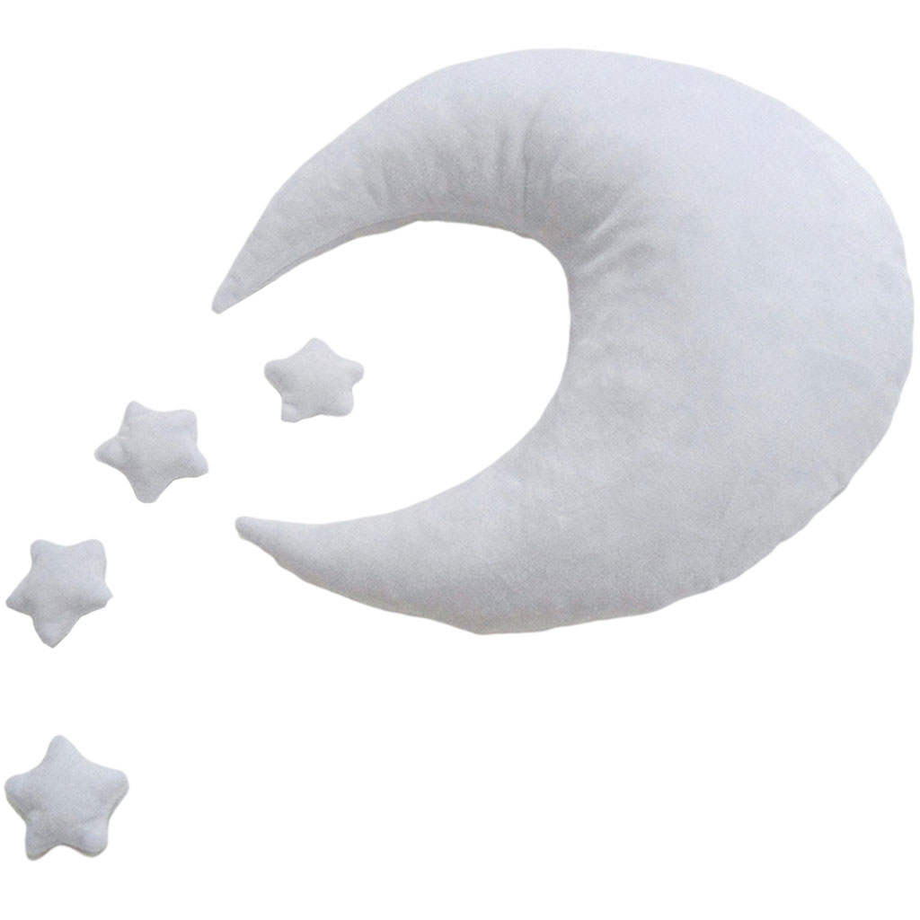 Newborn Photography Posture Pillow Cresent Warmth Novel Shape 1 PC Moon Pillow Unisex Design Soft for Baby Novice Parents