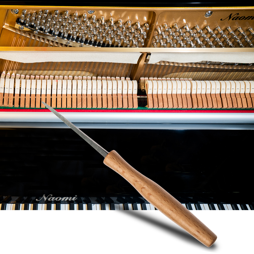 5x Piano Tuning Tool Awl String Machine Tools Maple Handle Φ1.2 Teeth