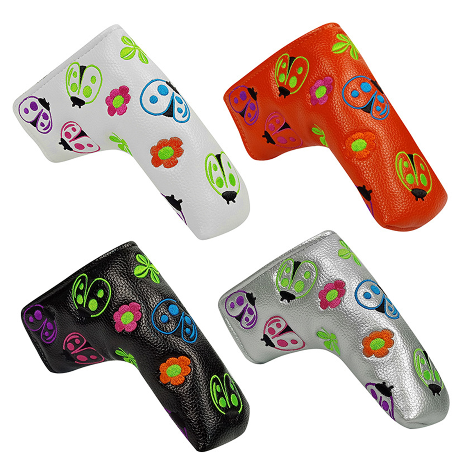 PU Leather Golf Putter Headcover Golf Blade Golf Putter Cover Club Head Covers Protector