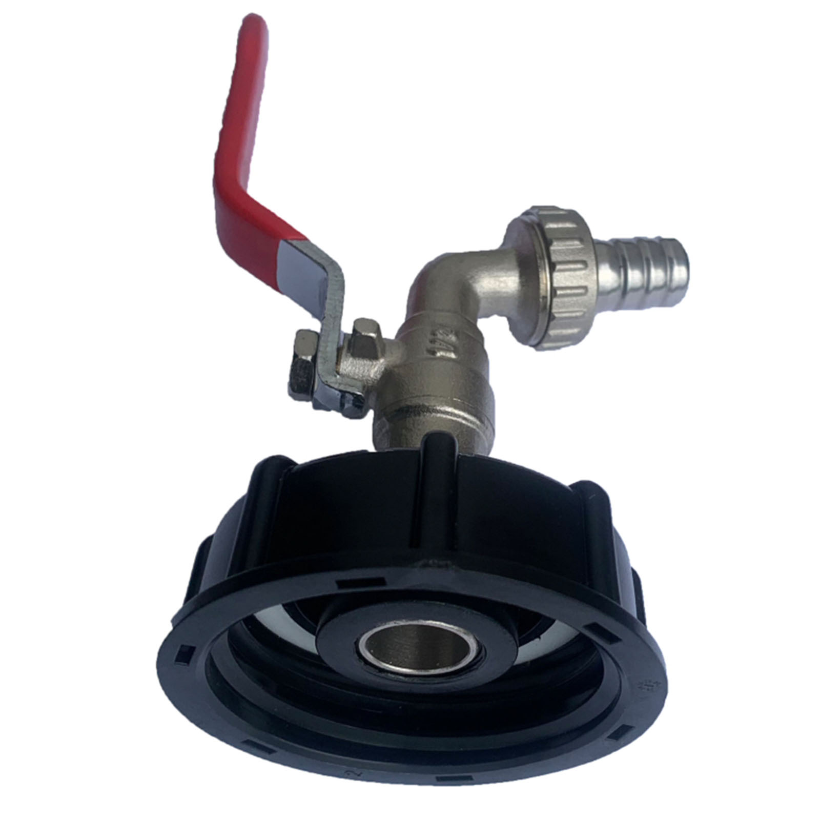 Garden IBC Tank Adapter 1/2'' Coarse Thread 15mm Water Outlet Oil Fuel Brass Outlet Water Tape Valve Fitting Parts Repalcement