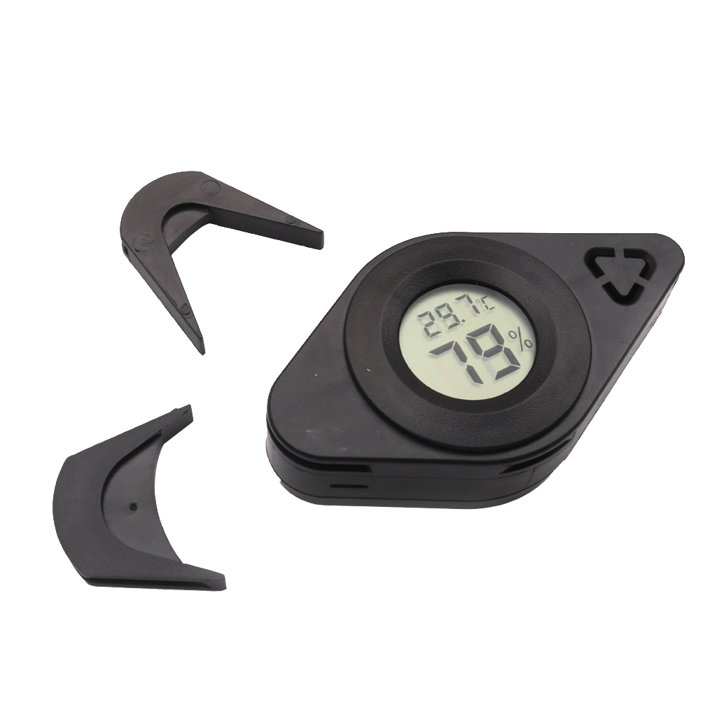 Digital Guitar Case Sound Hole Electronic Hygrometer Thermometer Humidifier