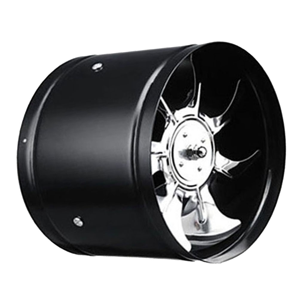 6' Exhaust Vent Fan Inline Duct Blower Grow Tent Ventilation Hydroponic