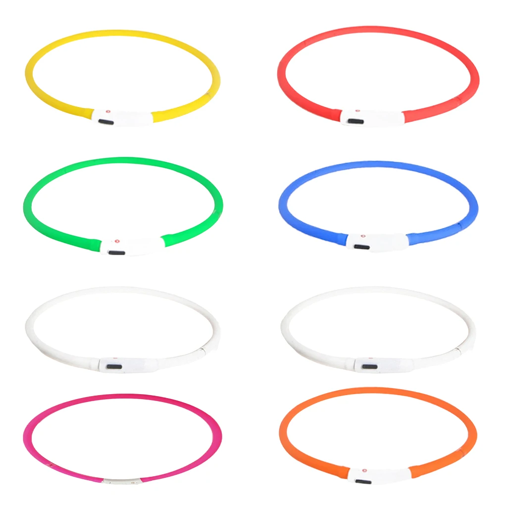 USB Charging Led Dog Collar Anti-Lost/Avoid Car Accident Collar For Dogs  Dog Collars Leads LED Supplies Pet Product