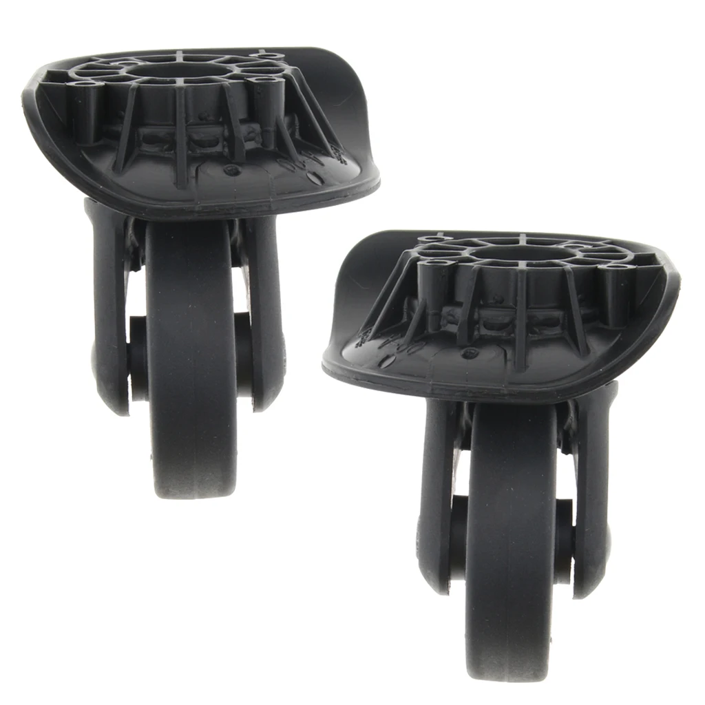 1 Pair Swivel Suitcase Luggage Wheels Replacement Casters for Travel Bag A90