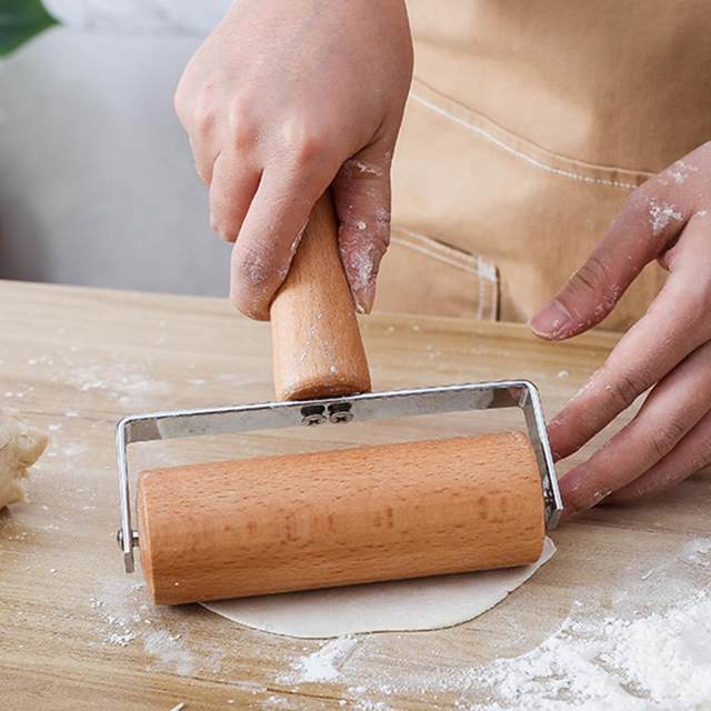 Easy Dough Roller Pin Stainless Steel One-Handed Labor-Saving Cake Pie  Noodles Rolling Pin Sticks Roller Baking Kitchen Tools - AliExpress