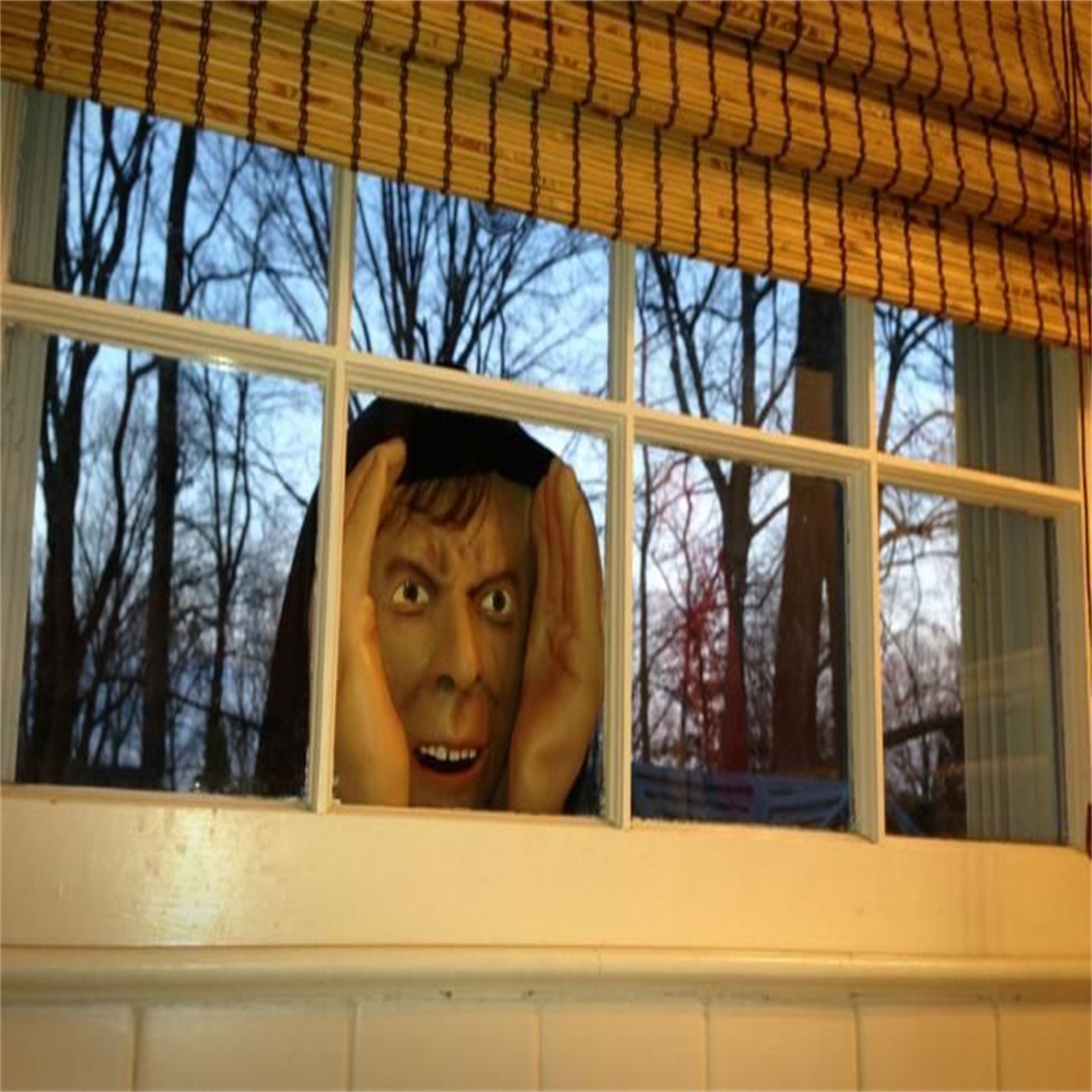 Scary Voyeur Statues Peeking Witch Peeper Horror Halloween Decoration 3d  Window Stickers Mischief Spooky Party Decoration 2021 - Party & Holiday Diy  Decorations - AliExpress