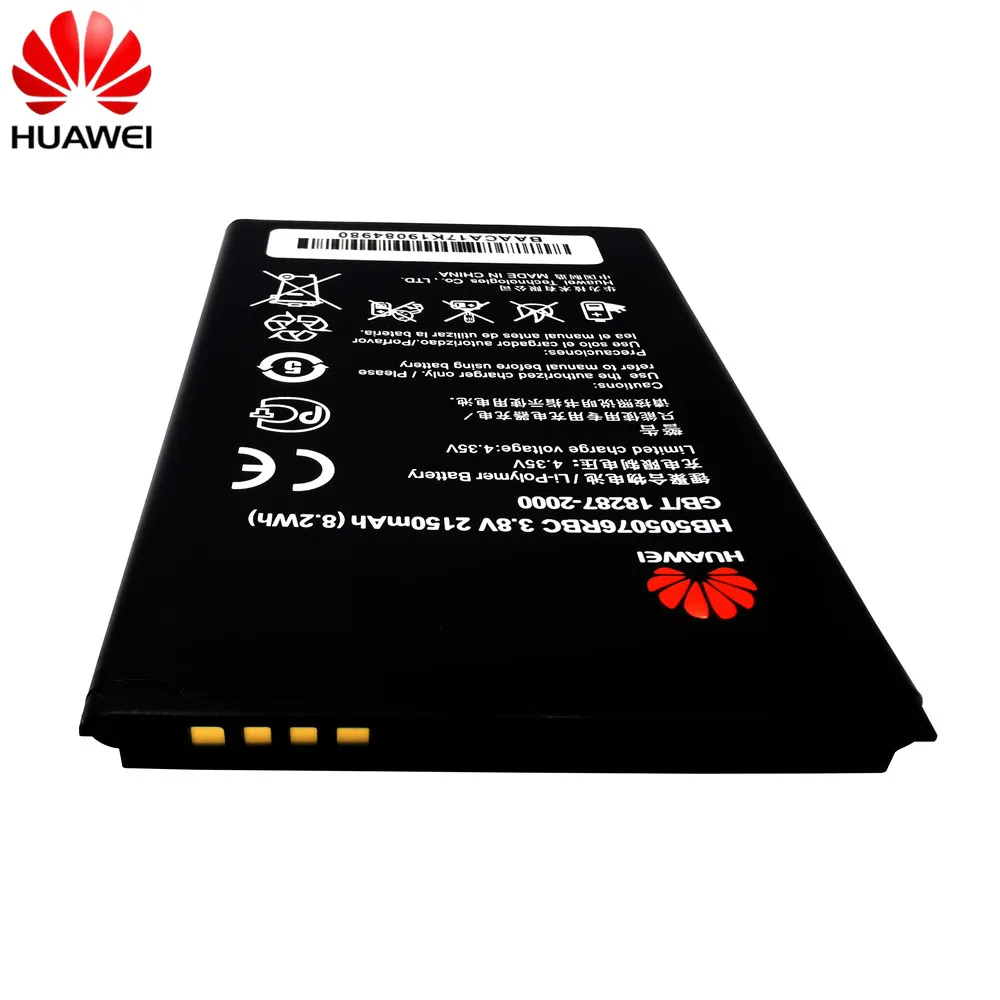 3.8V 2150mAh HB505076RBC Para Huawei Y3 2