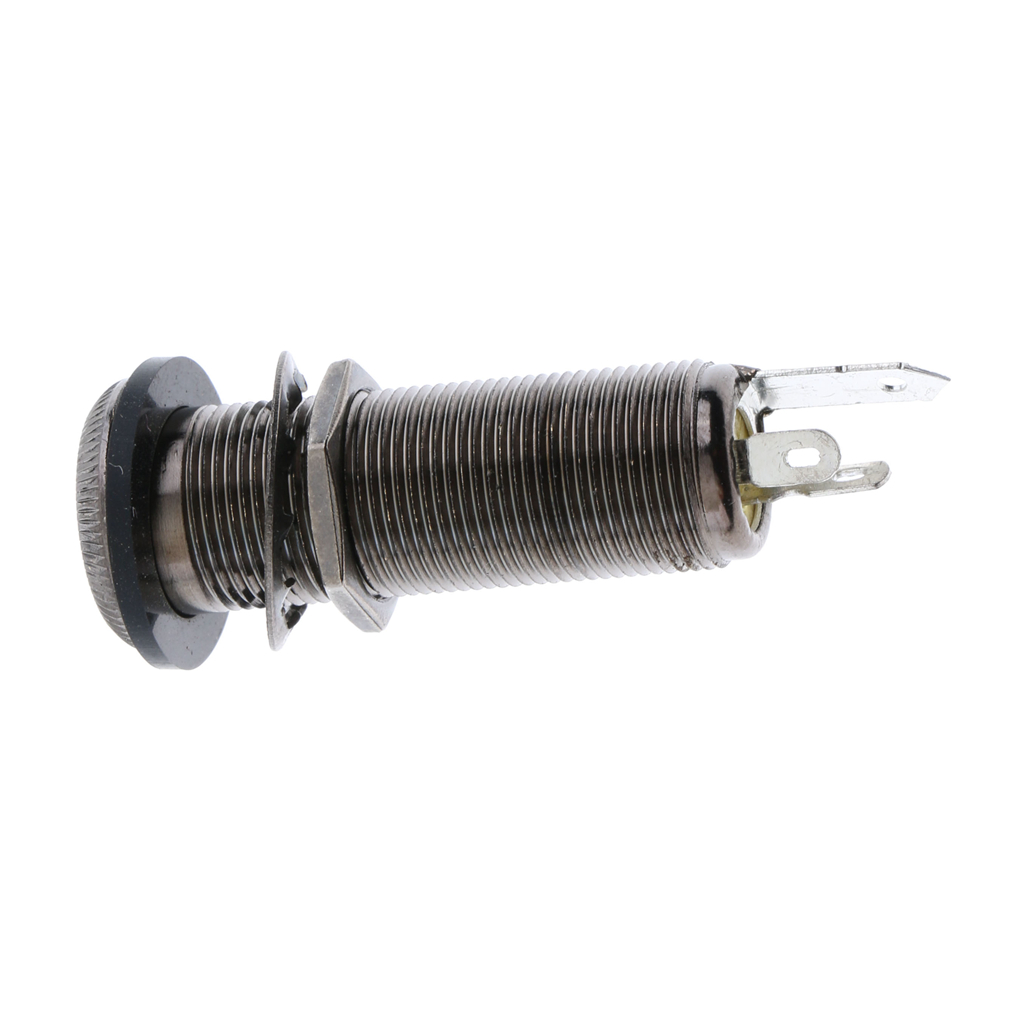 1/4'' 6.35mm Electric Guitar Bass Input Output Jack Socket Plug Connector for Guitar Replacement Parts