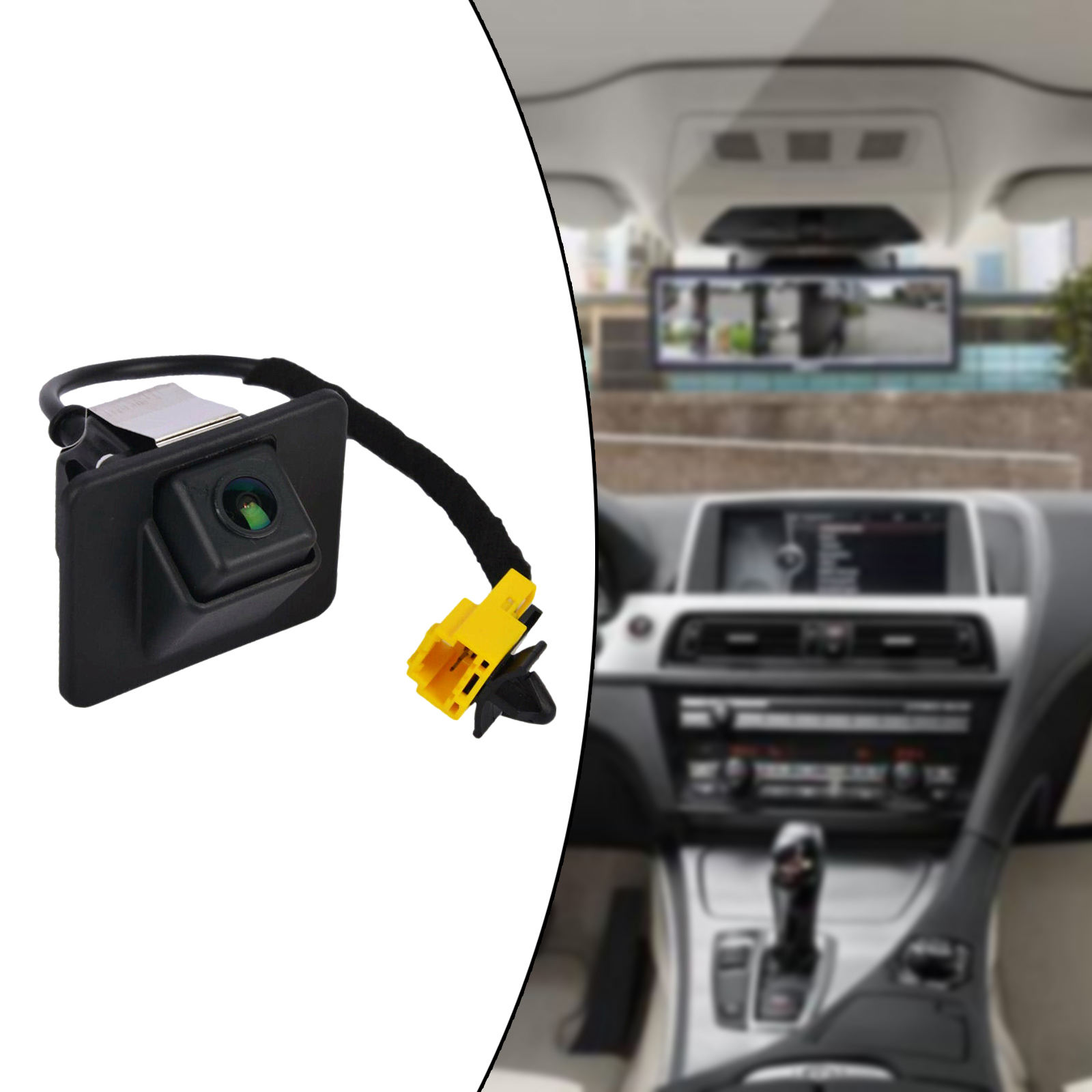 Rear Park Assist View Camera Reverse Camera Compatible with Kia Optima 2011-2013 957602T101 Replacement Parts Accessories